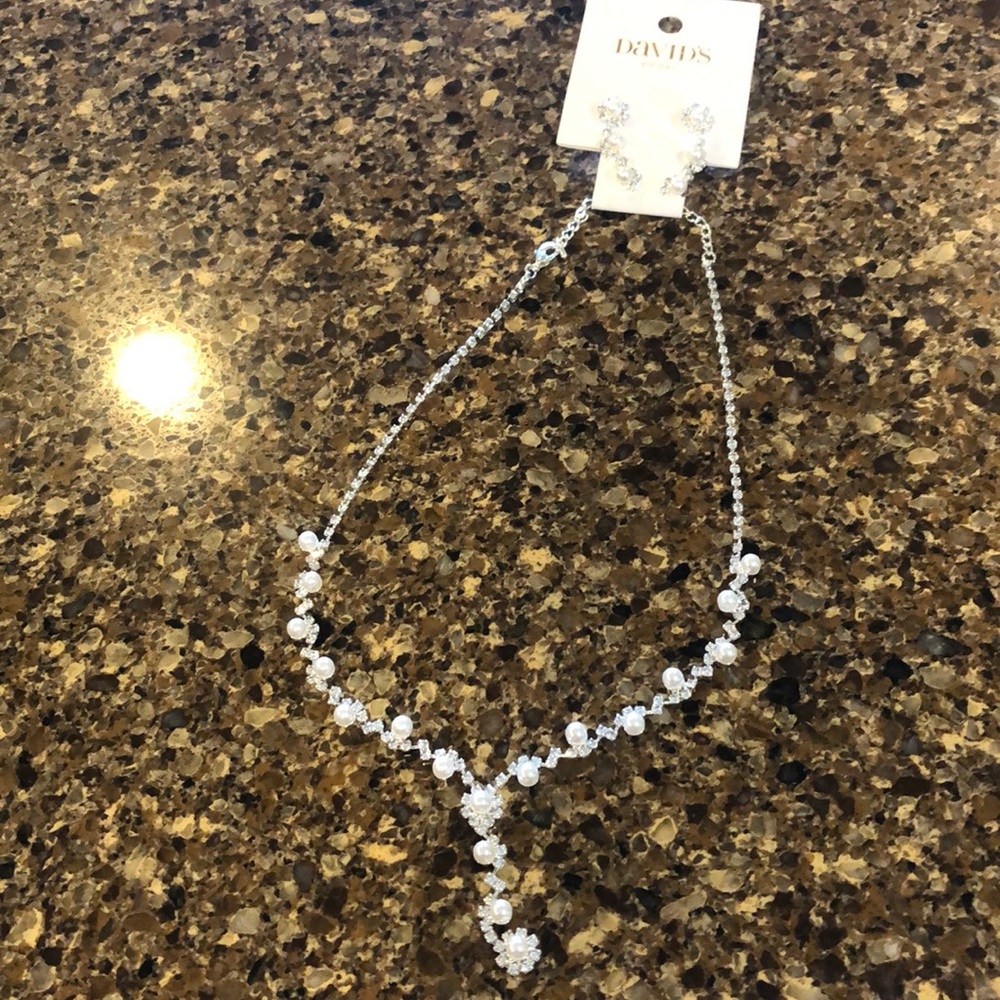 Elegant bridesmaid jewelry set